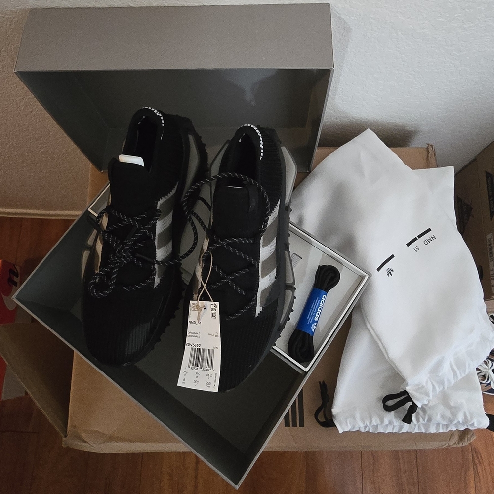 Adidas NMD_S1 Men's Black Sneakers